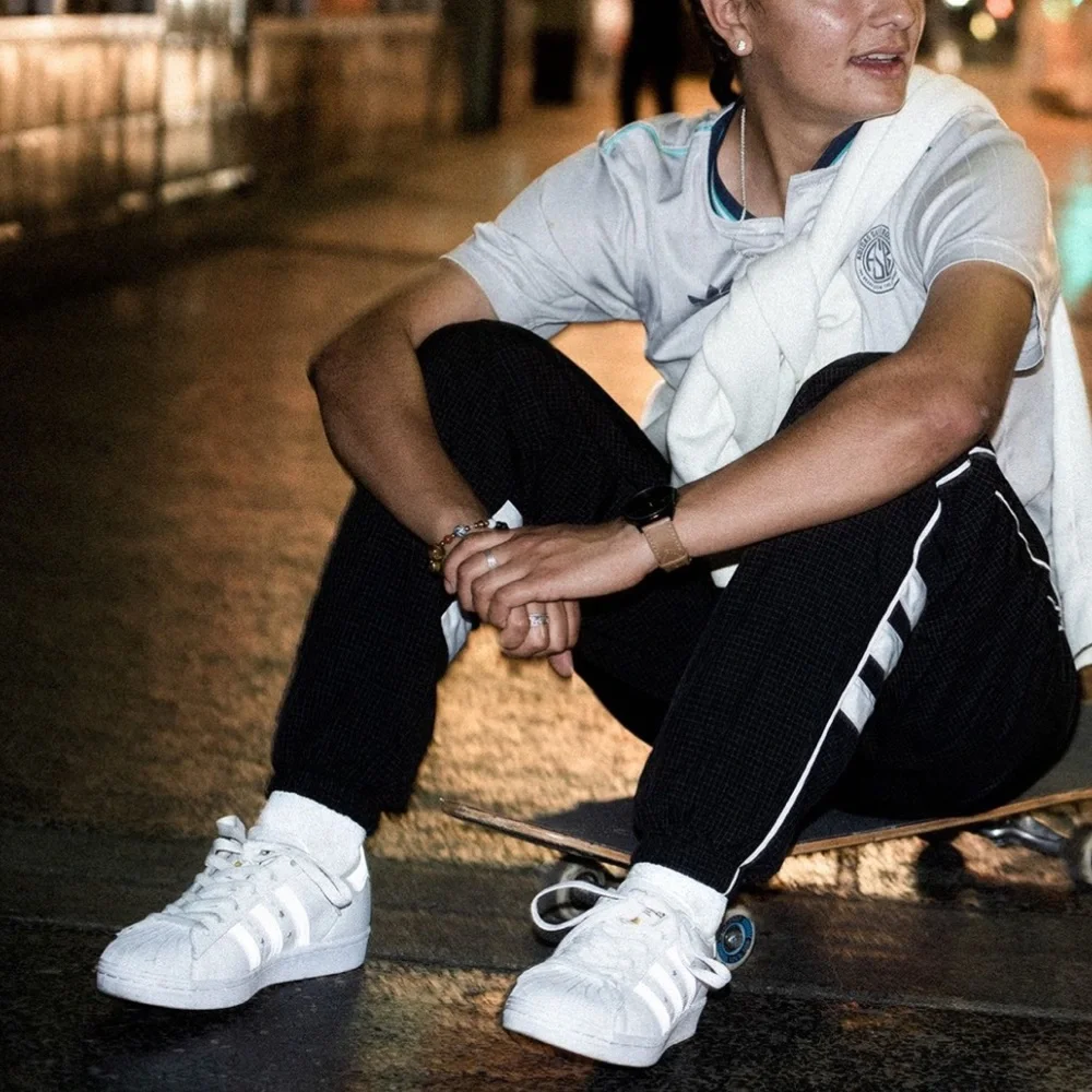 Adidas Superstar Advanced Mariah Duran White Leather Women’s Skate Shoe Size 7.5